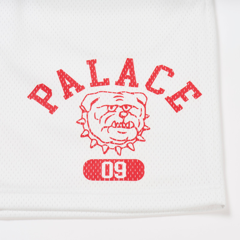 BULLDOG MESH SHORT WHITE 5