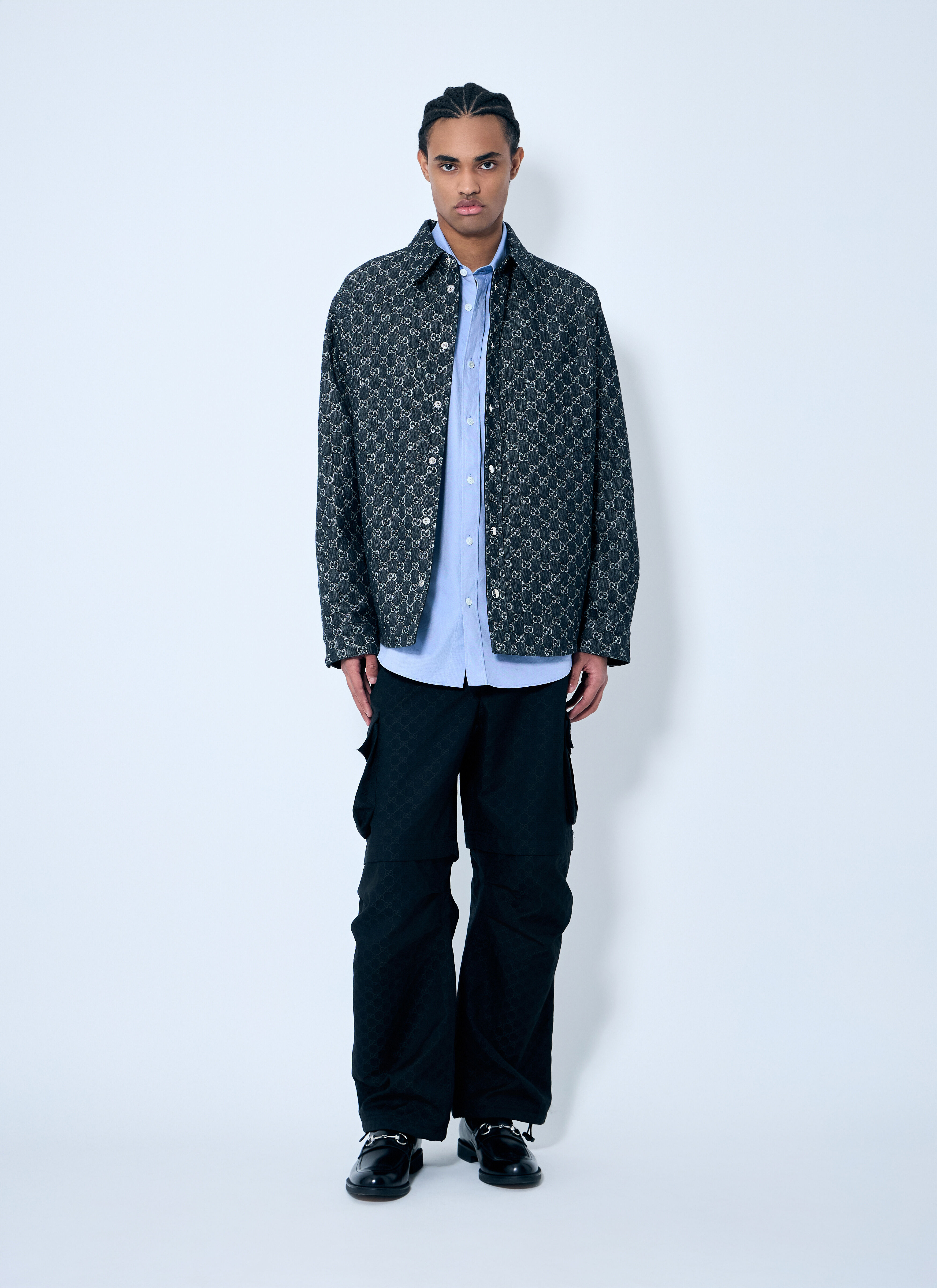 Denim GG Shirt - 2