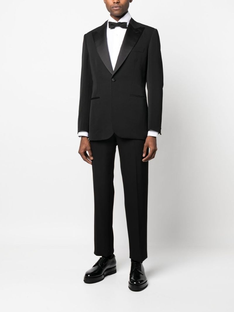peak-lapels single-breasted suit - 2