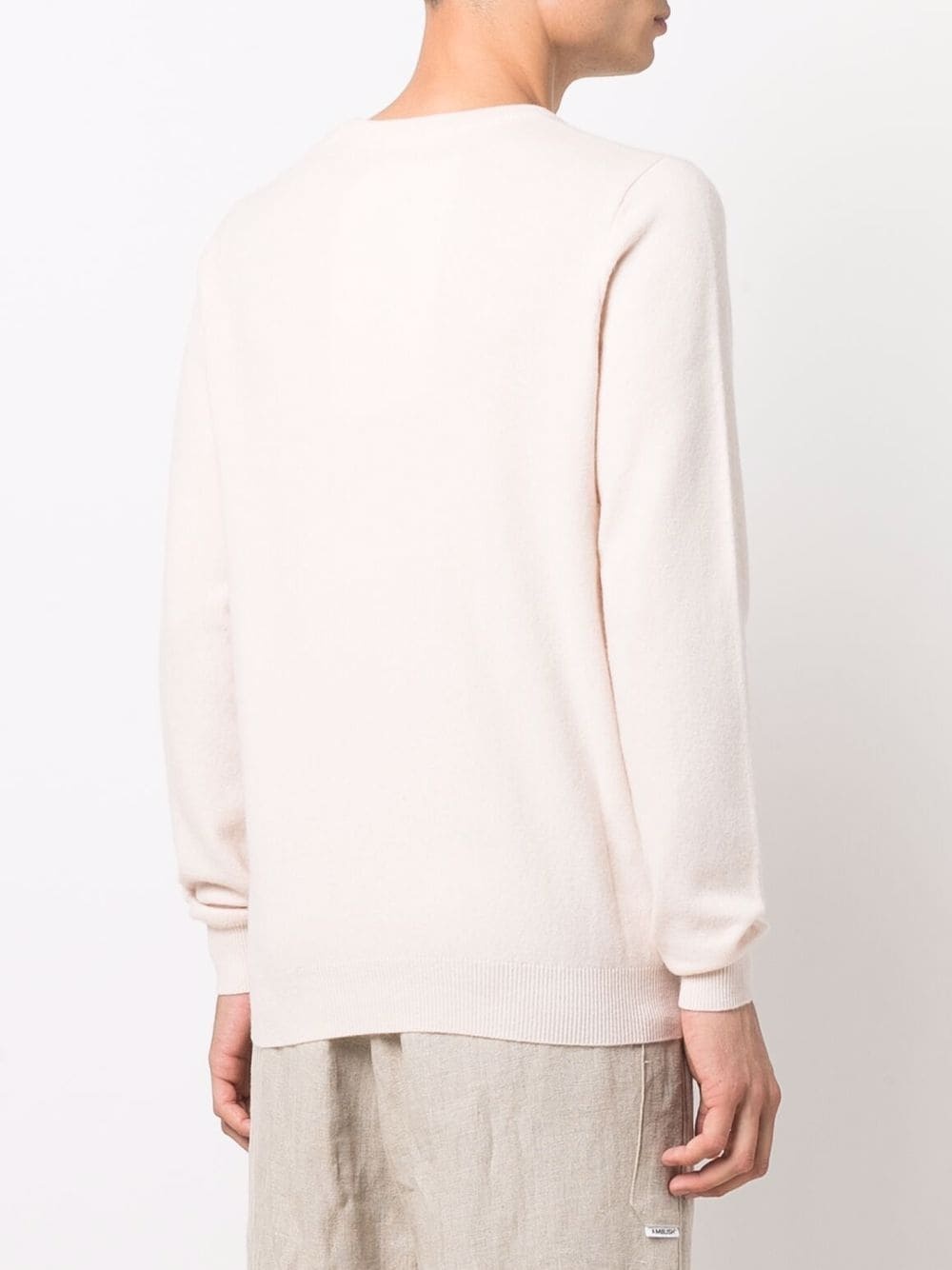 long-sleeve cashmere jumper - 5