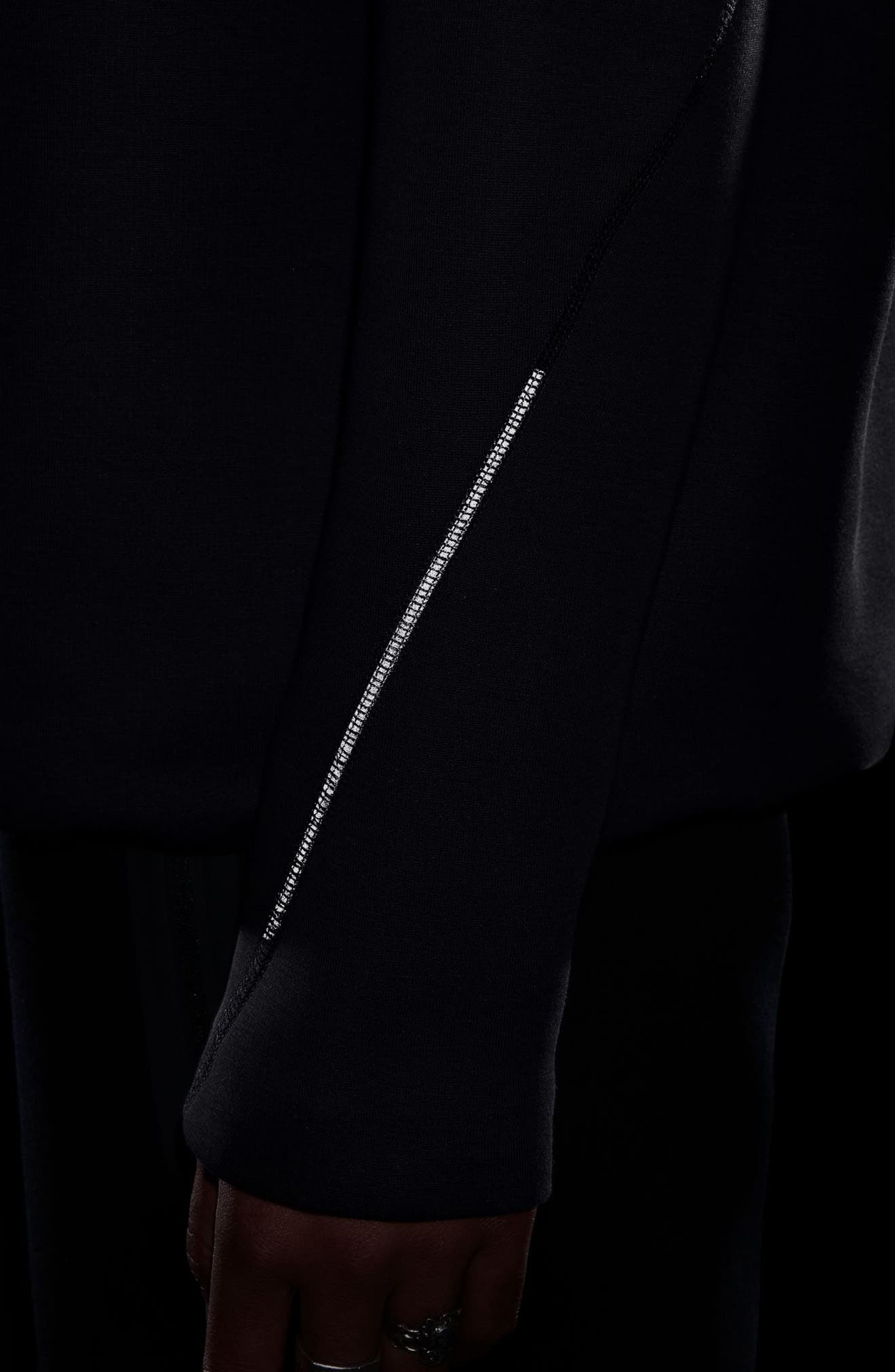 Nike Tech Fleece Sweatshirt in Anthracite/Black at Nordstrom - 4