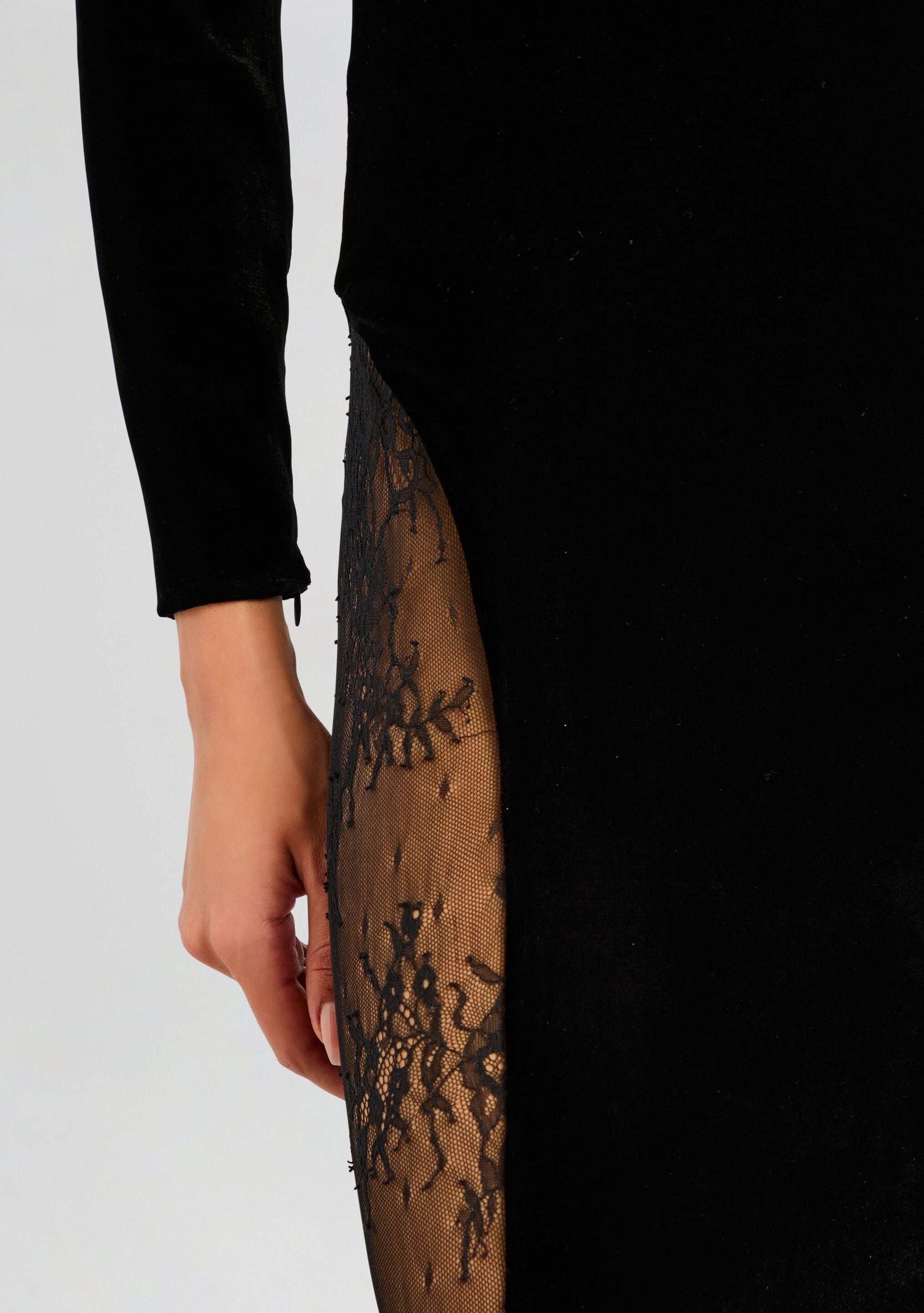 AMOR VELVET DRESS - 3