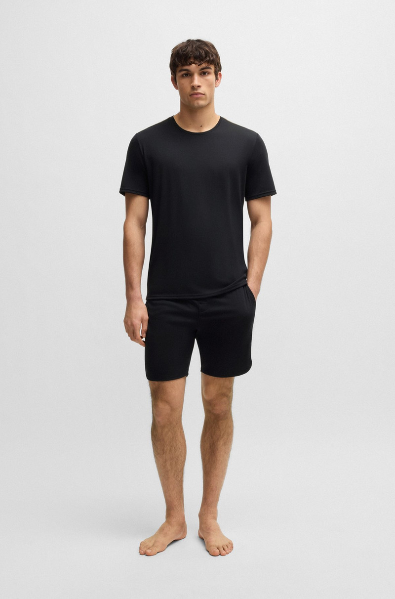 BOSS STRETCH-JERSEY PAJAMAS WITH OVERLOCK STITCHING outlook