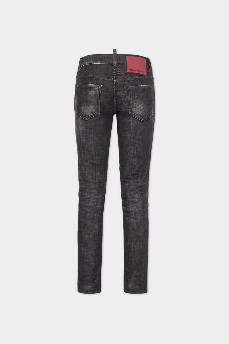 DSQUARED2 BLACK EASY WASH MEDIUM WAIST JENNIFER JEANS outlook