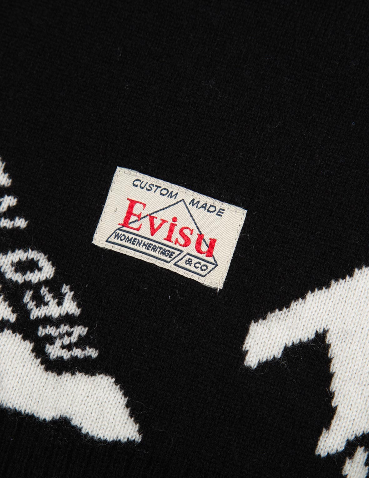 ALLOVER KAMON AND LOGO JACQUARD SWEATER - 12