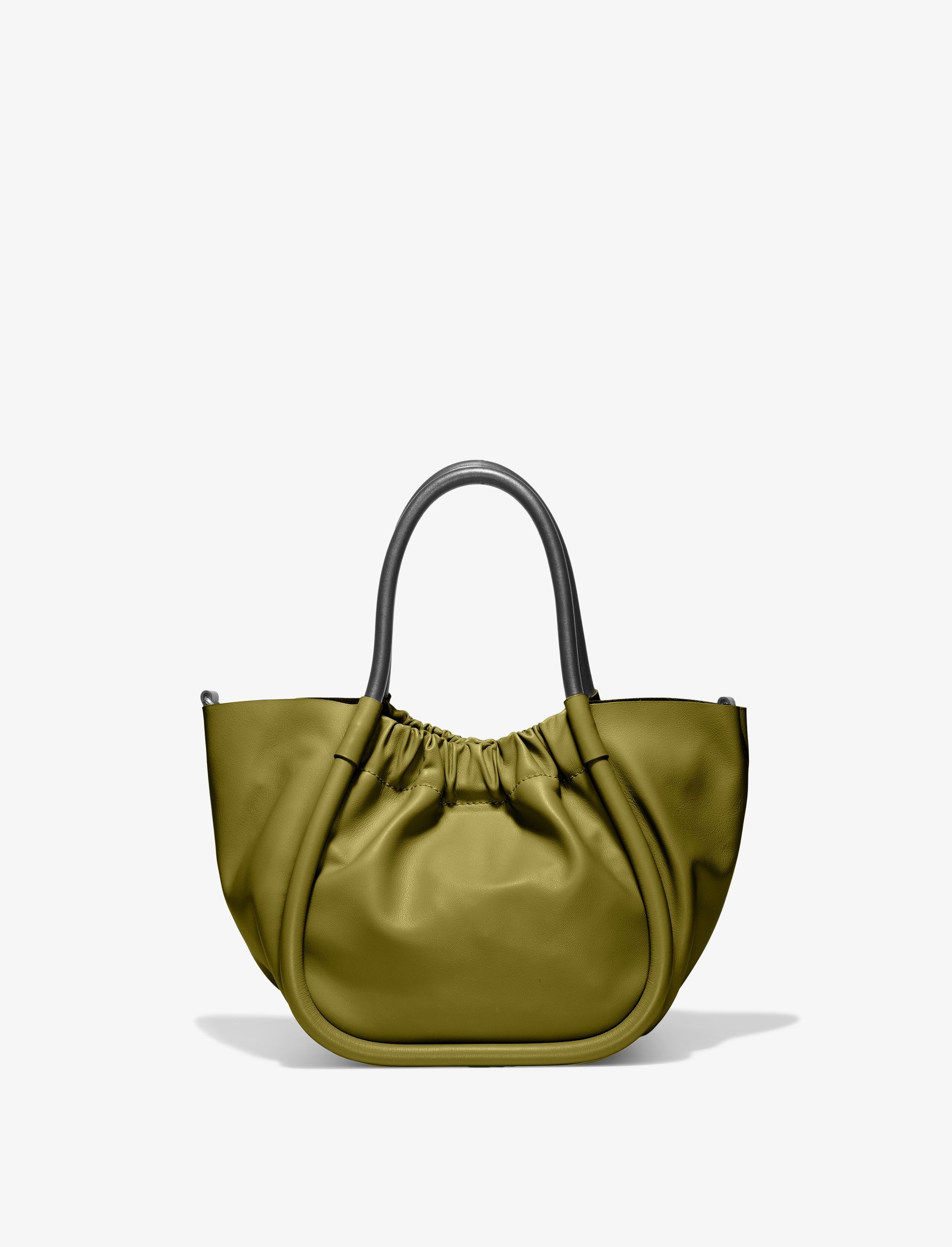 Small Ruched Crossbody Tote - 4