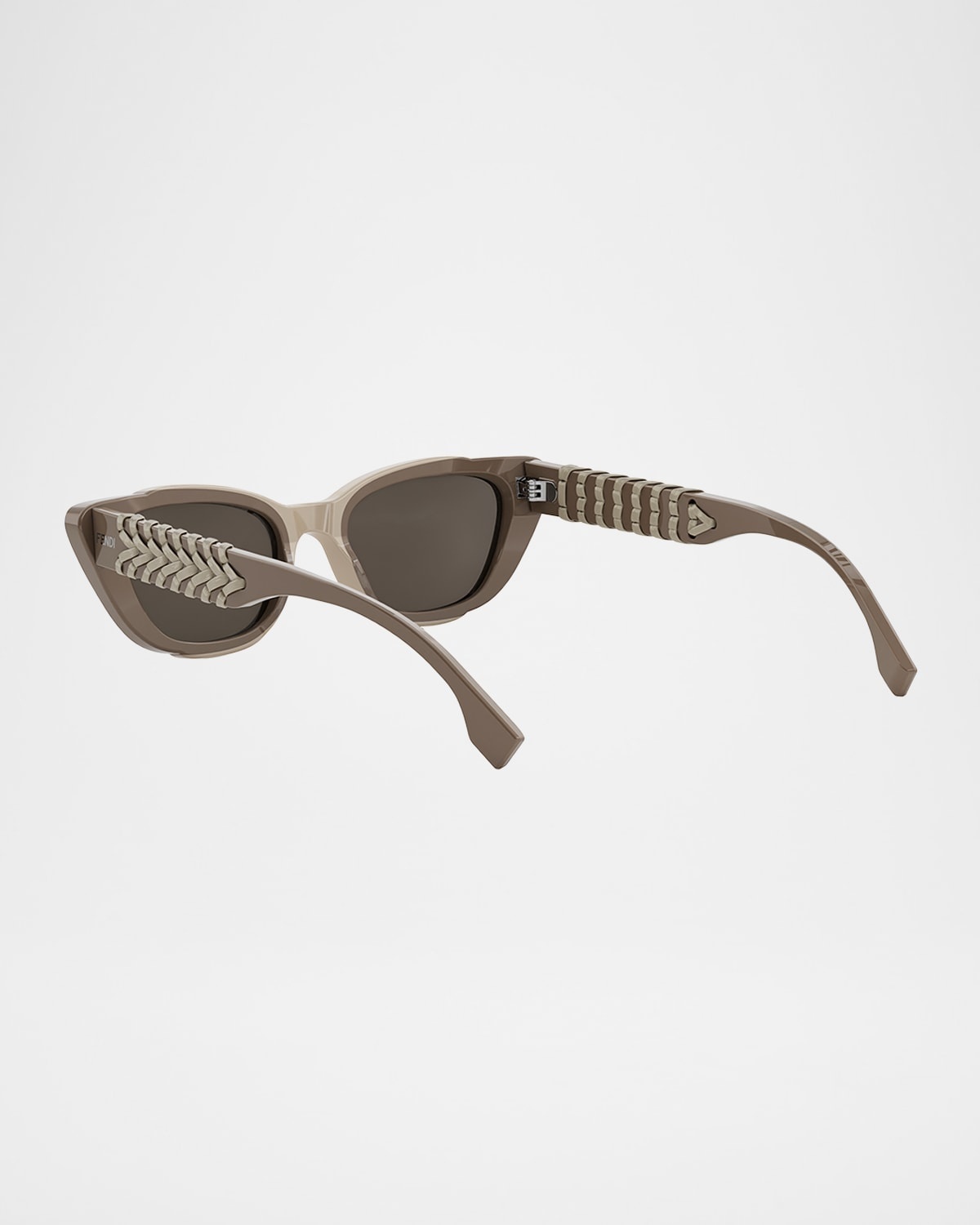 Interlace Acetate Cat-Eye Sunglasses - 2