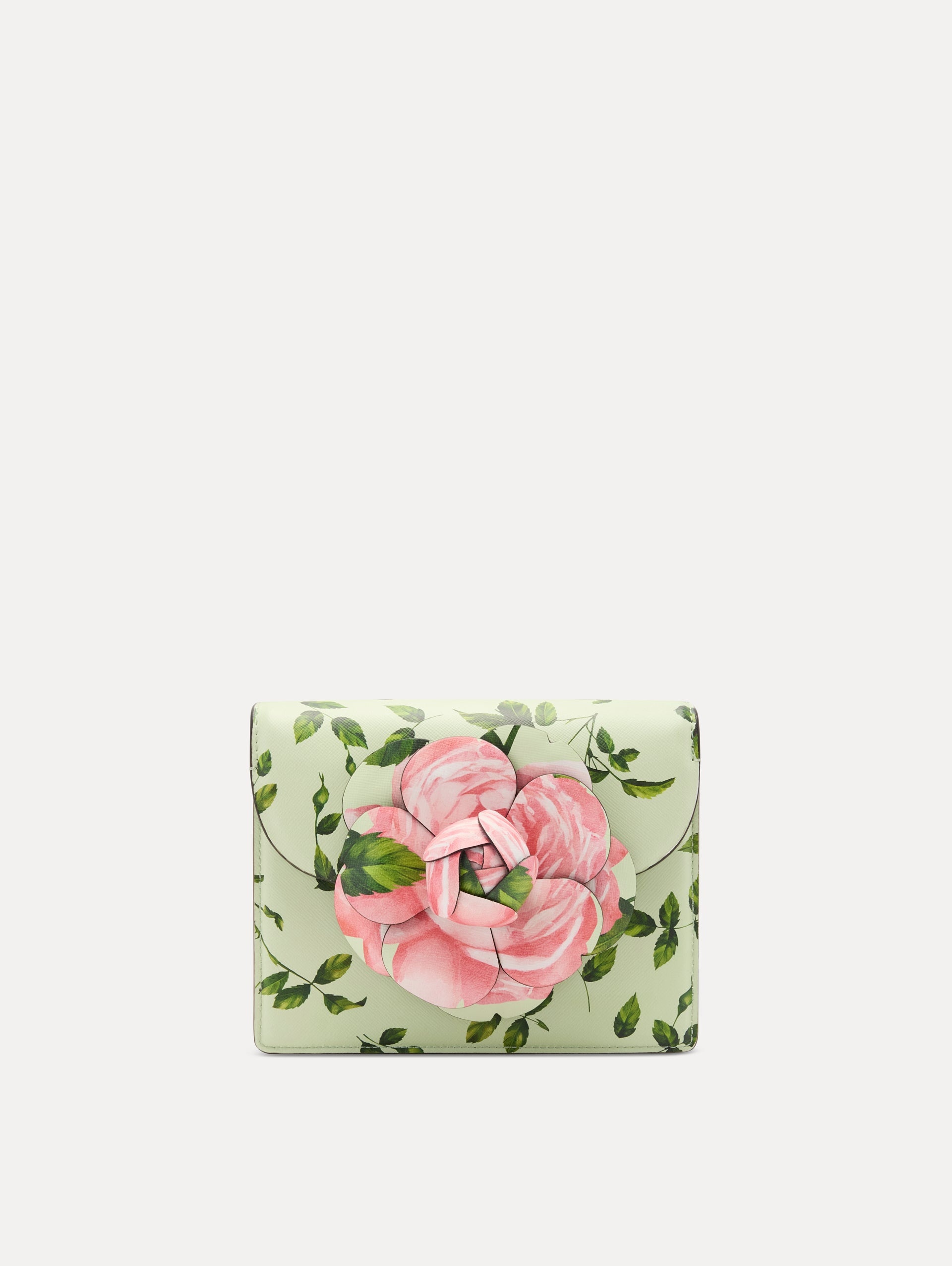 ENGLISH ROSE PRINTED MINI TRO BAG - 3