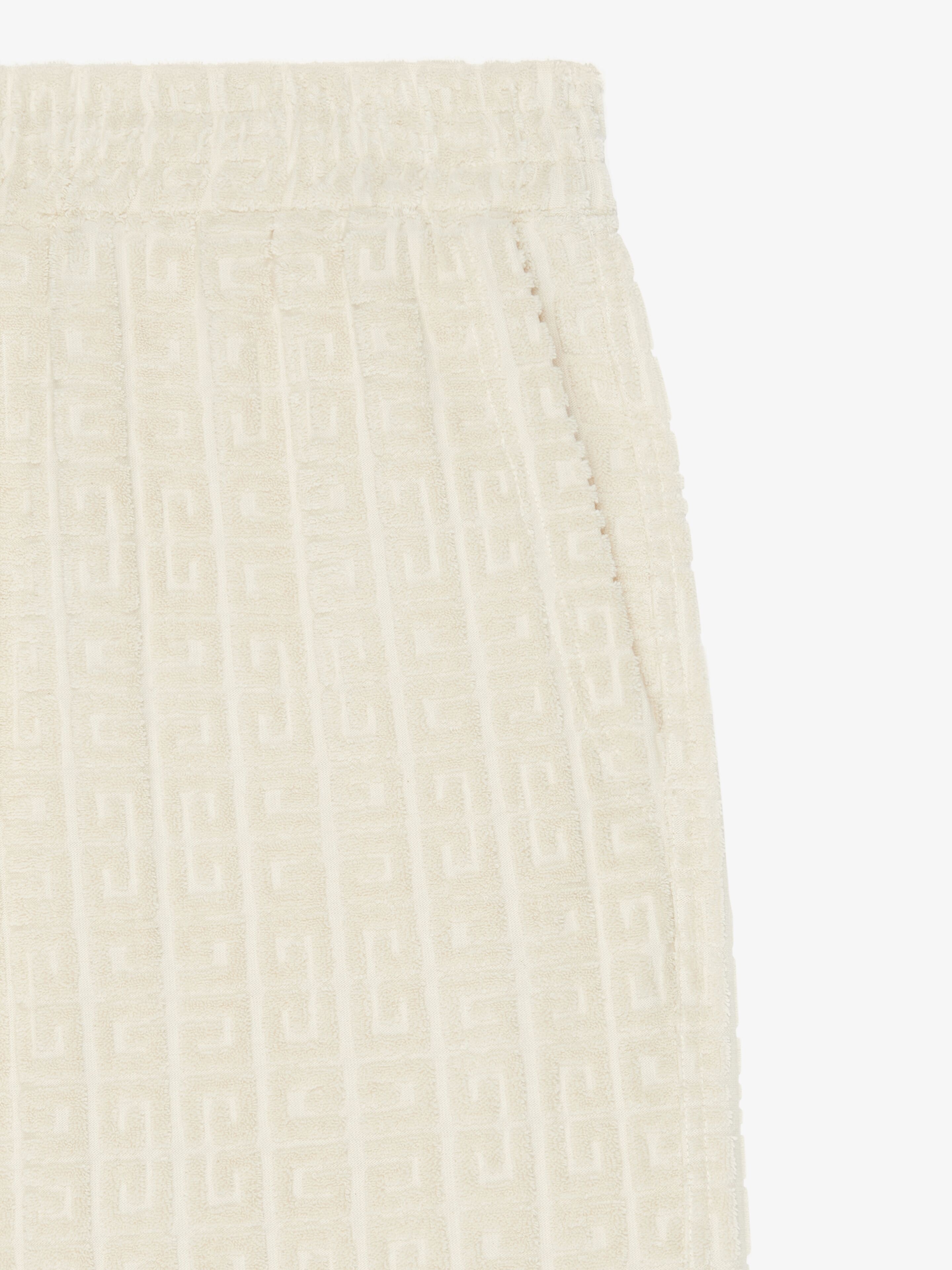 BERMUDA SHORTS IN 4G COTTON TOWELLING - 5