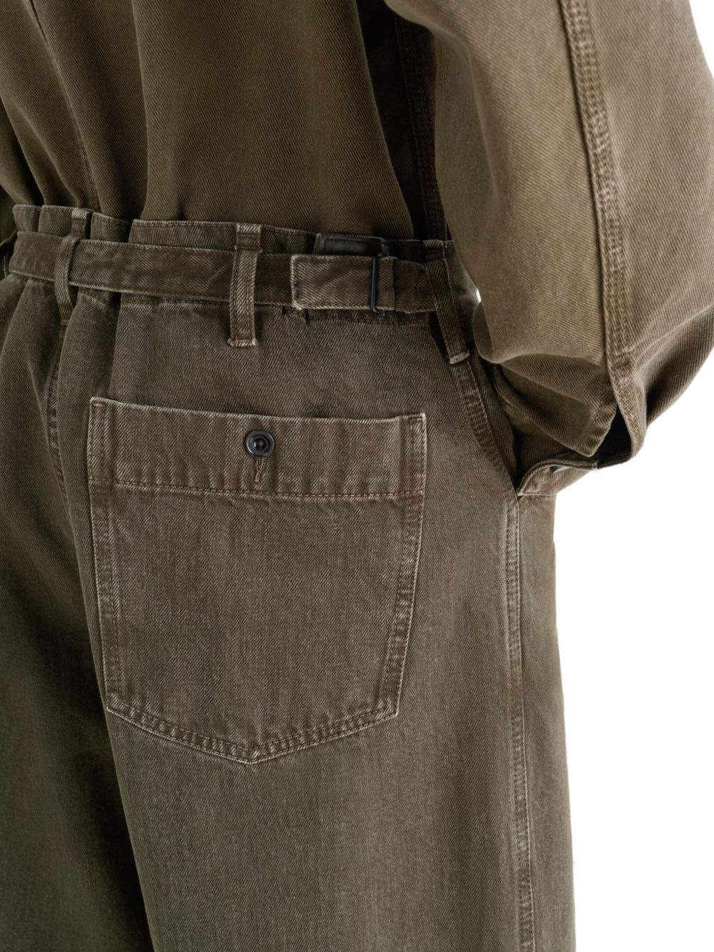 Maxi Workwear snow-wash jeans - 5