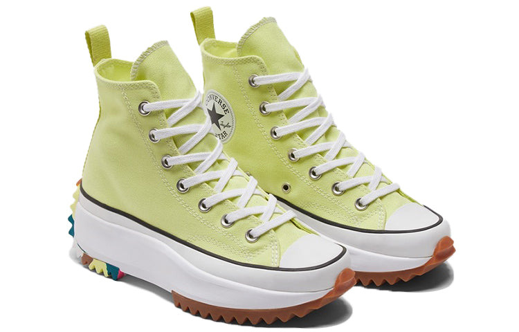 (WMNS) Converse Run Star Hike High 'Light Zitron' 571112C - 3