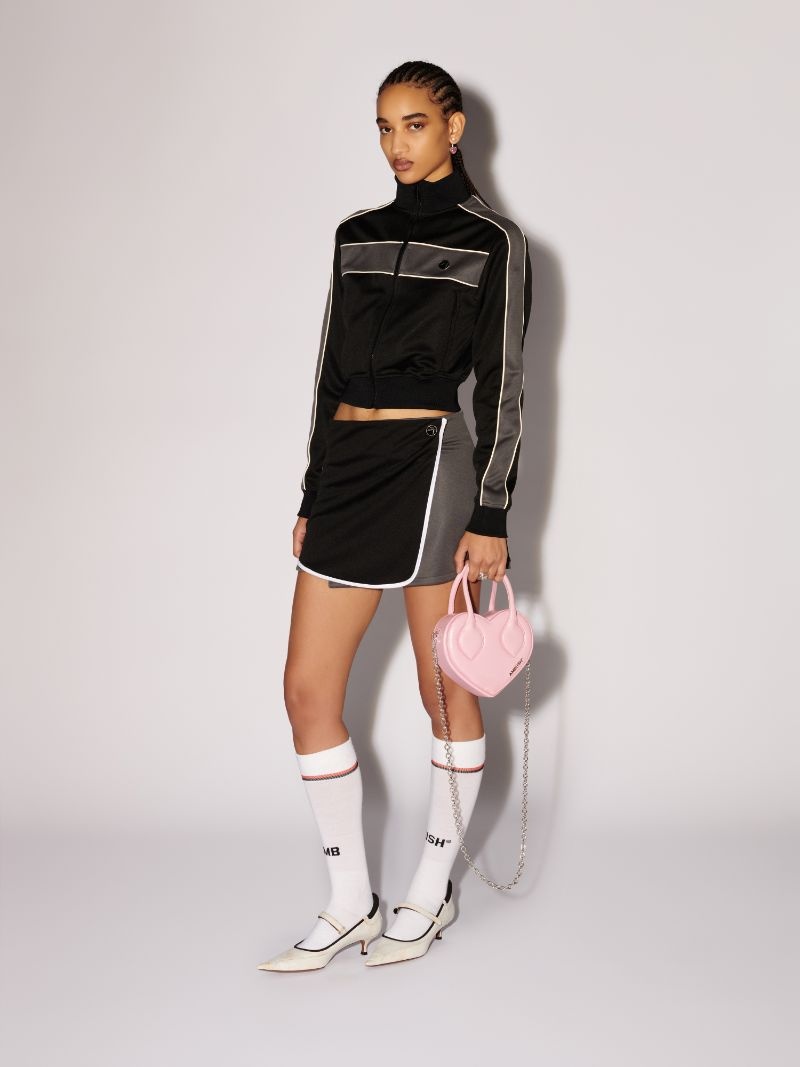 Cropped Track Jacket - 2