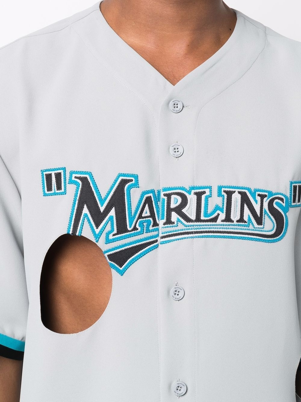 Miami Marlins cut-out shirt - 5