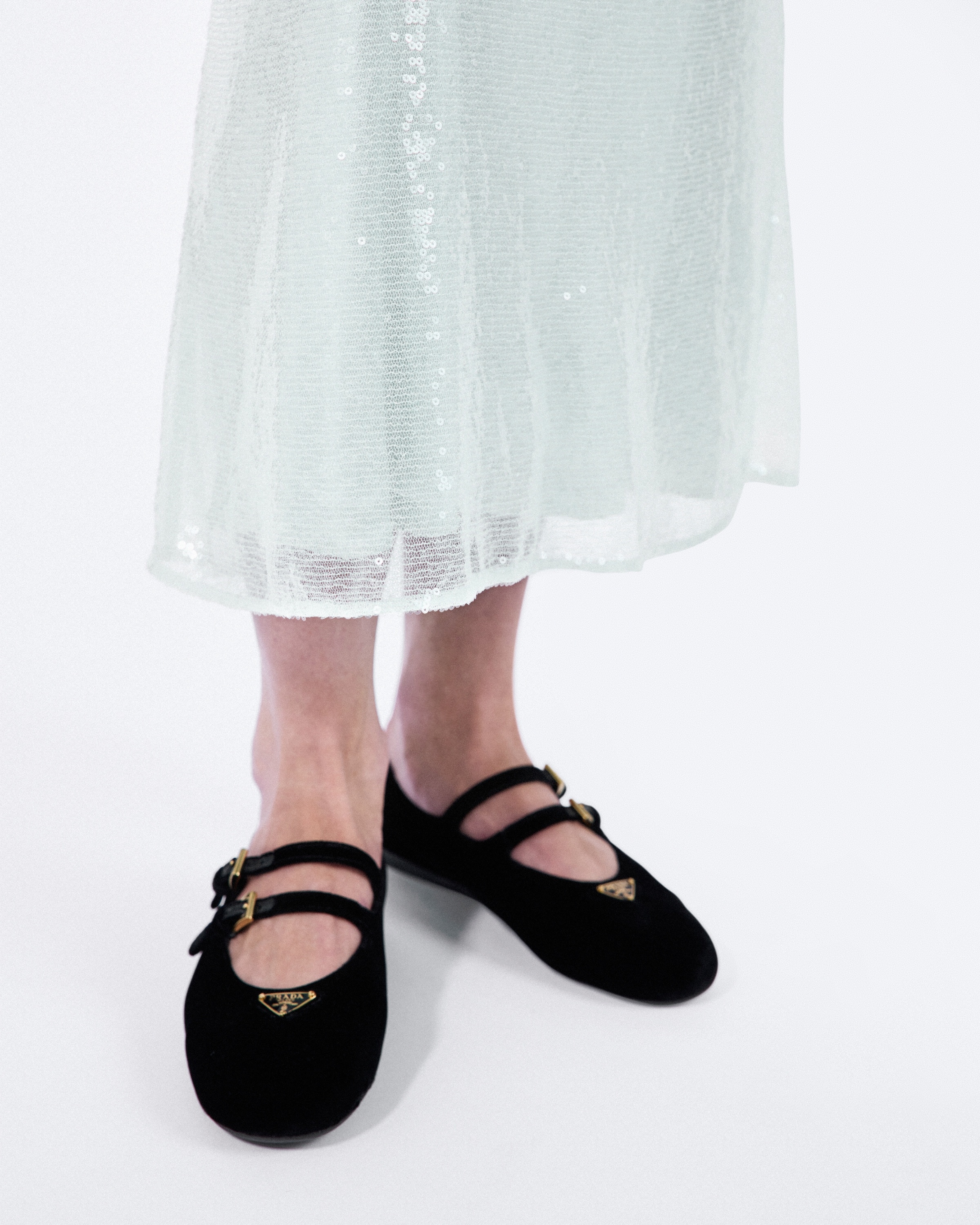 Sequined tulle dress - 4