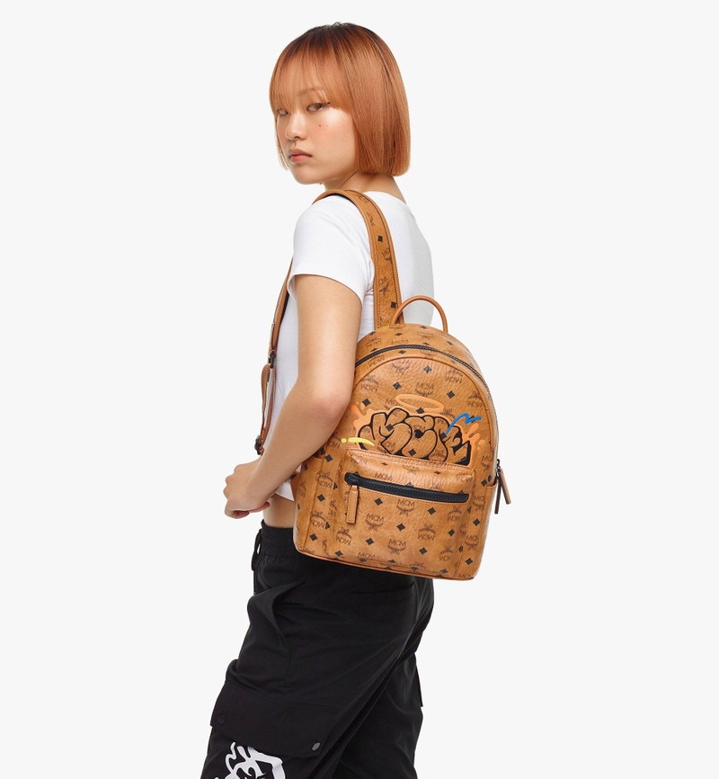 MCM x SAMBYPEN Stark Backpack in Visetos 7