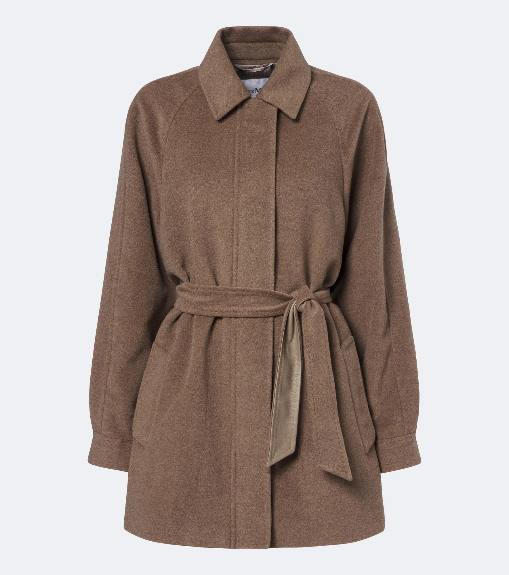 Cashmere wrap coat - 1
