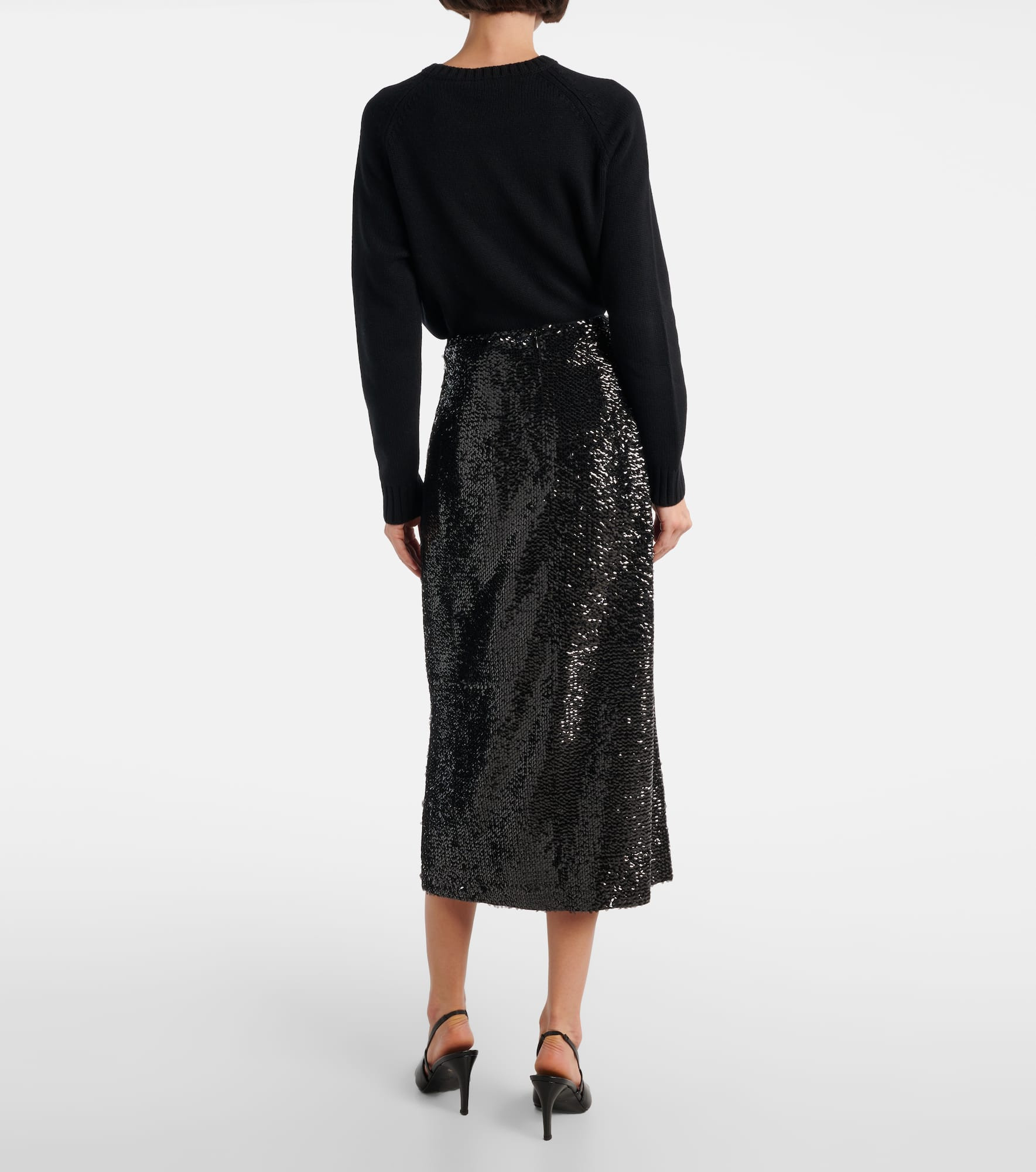 Sequined pencil skirt - 3