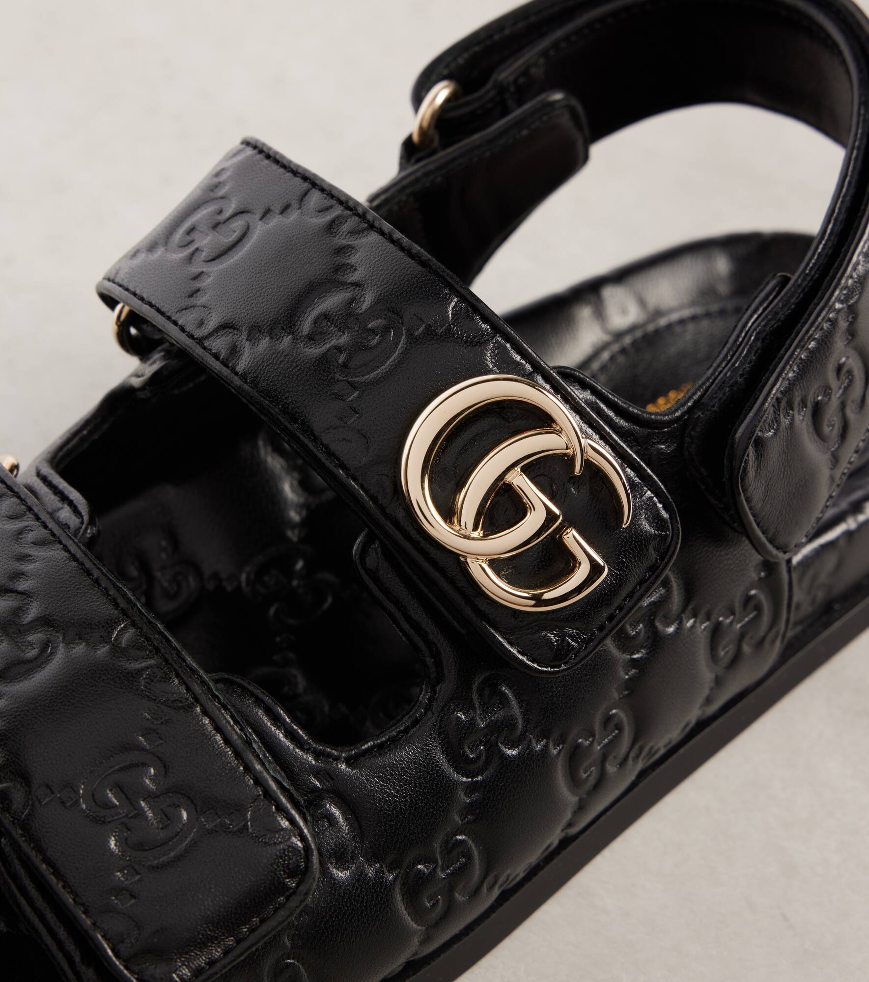 New Marmont GG leather sandals - 5