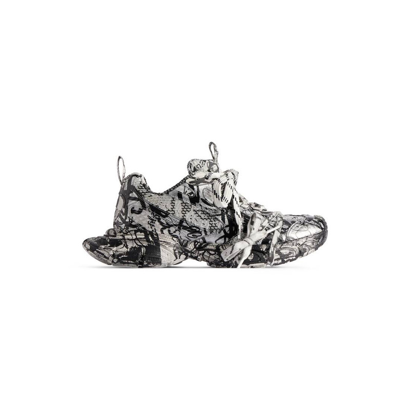 남자 3xl White/Black의 Extreme Graffiti Sneaker - 1