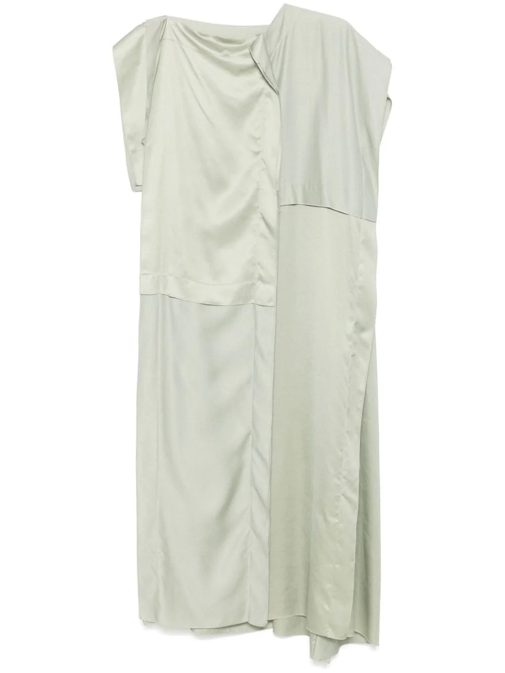 asymmetric midi dress - 1