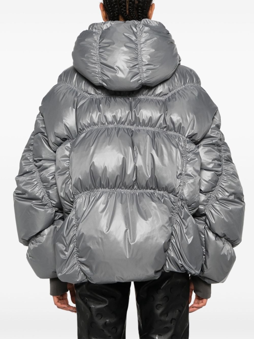 Iconic metallic-effect padded jacket - 4