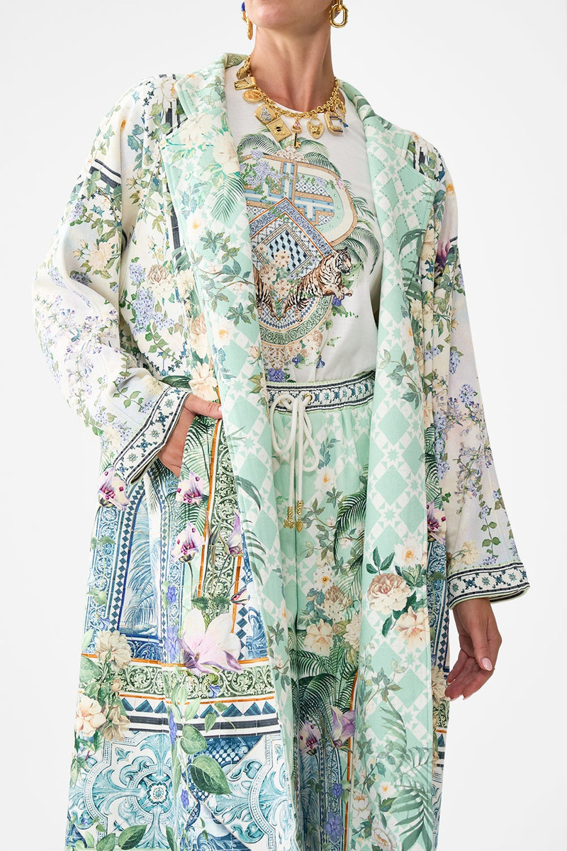 FLEECE TRENCH COAT 5