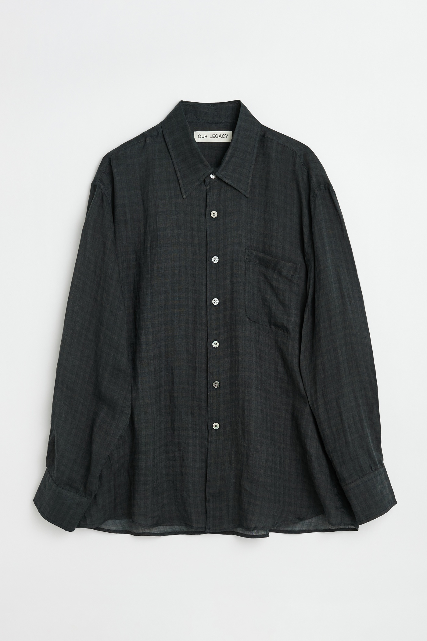 Above Shirt Night Check Print - 7