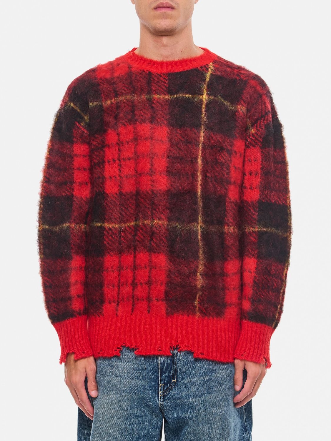 Alexander McQueen Sweater men Alexander McQueen giglio REVERSIBLE
