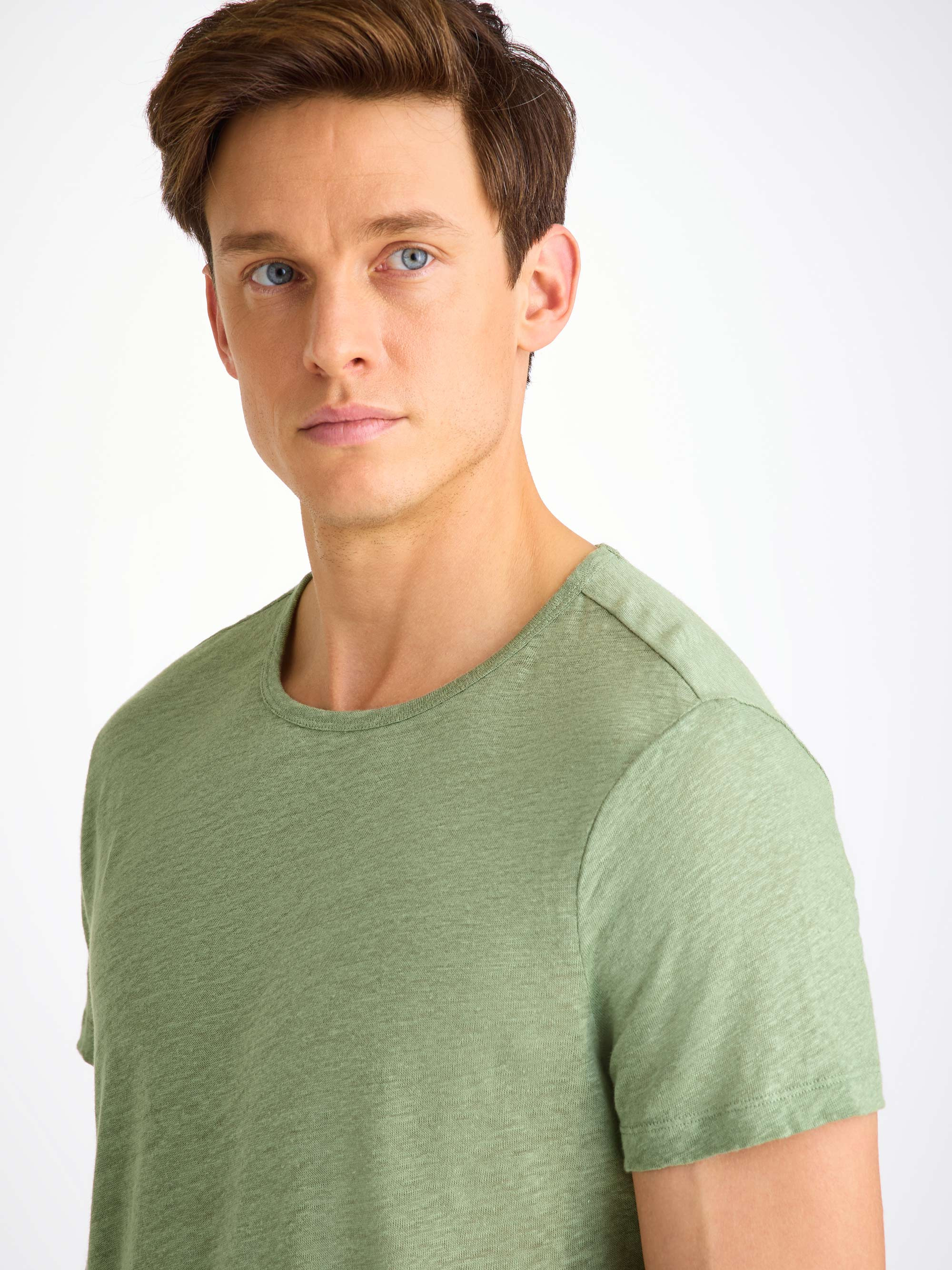 Men's T-Shirt Jordan Linen Sage Green - 5