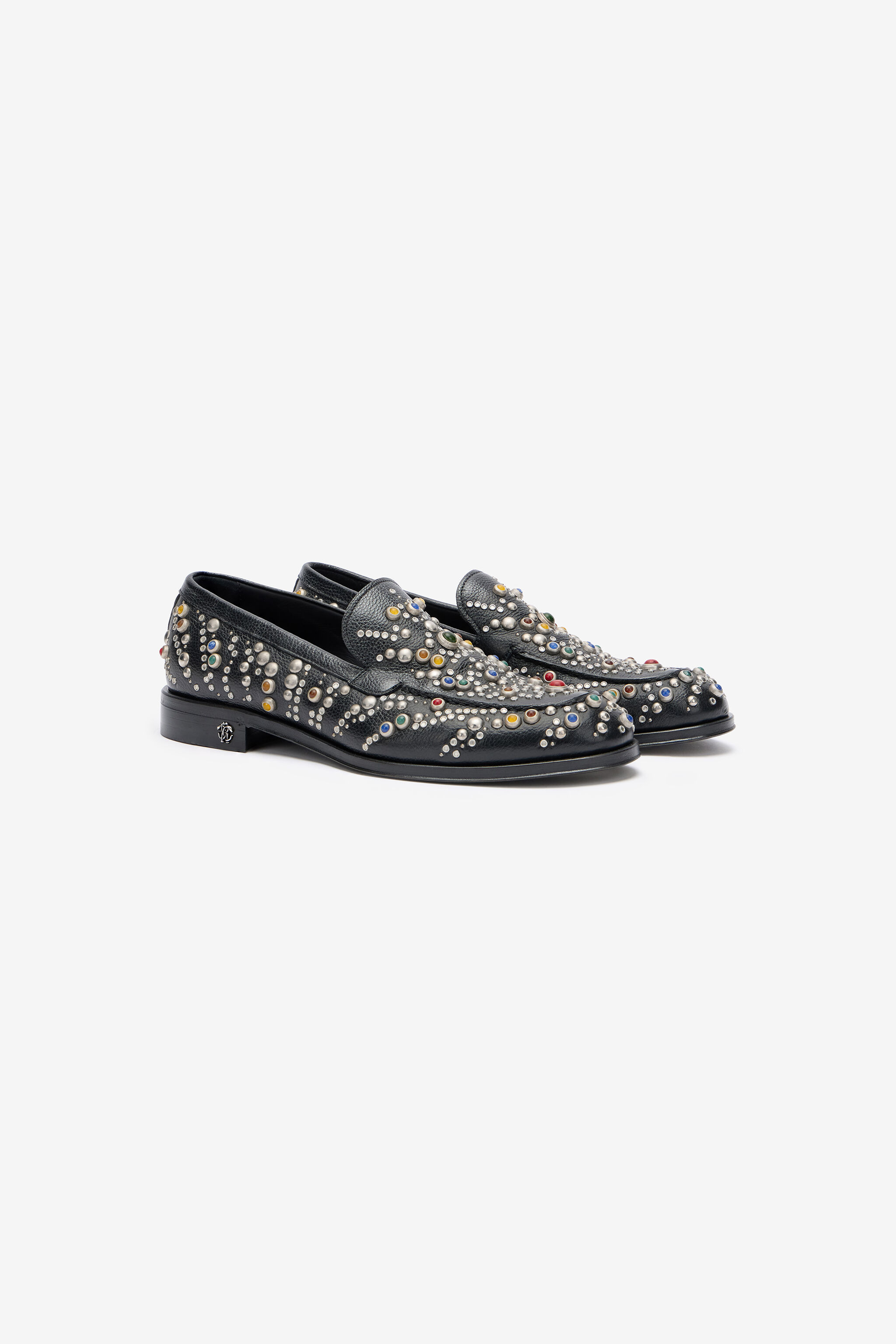 Loafers With Studs And Stones - 2