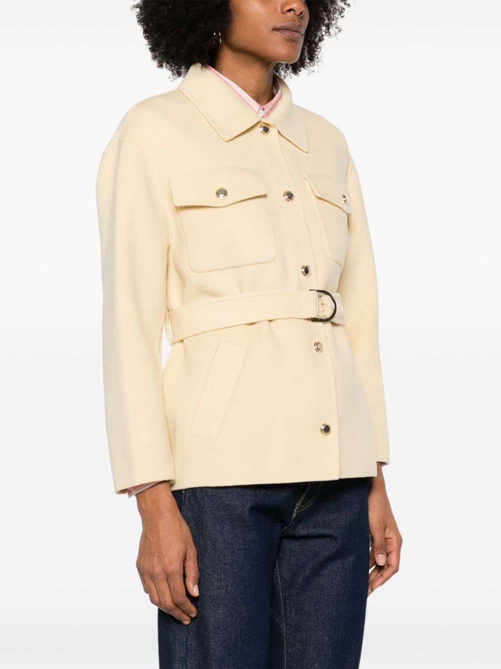 belted jacket - 3