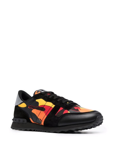 Valentino Rockrunner Camouflage low-top sneakers outlook