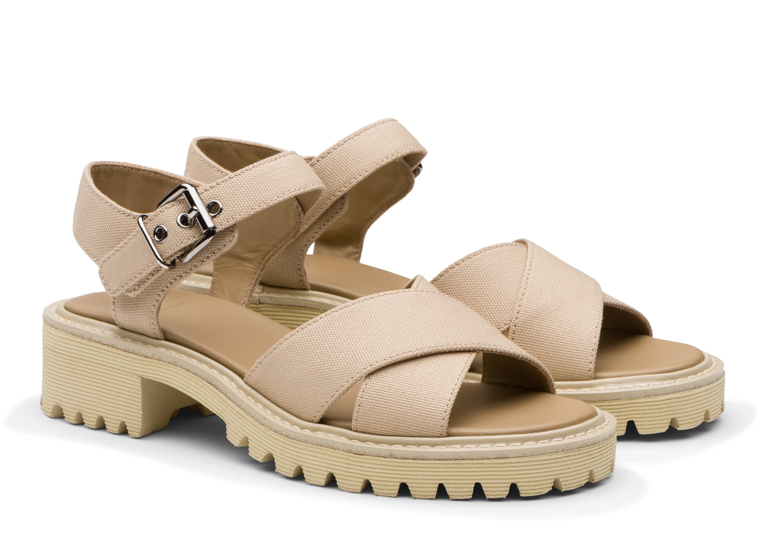 Gaia
Canvas Lightweight Sandal Stone - 2