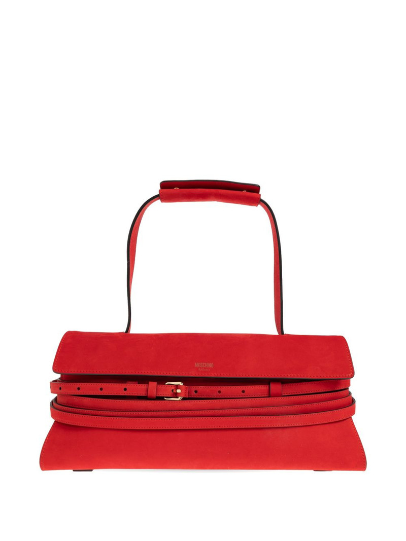 Tie Me buckle-strap tote bag 1