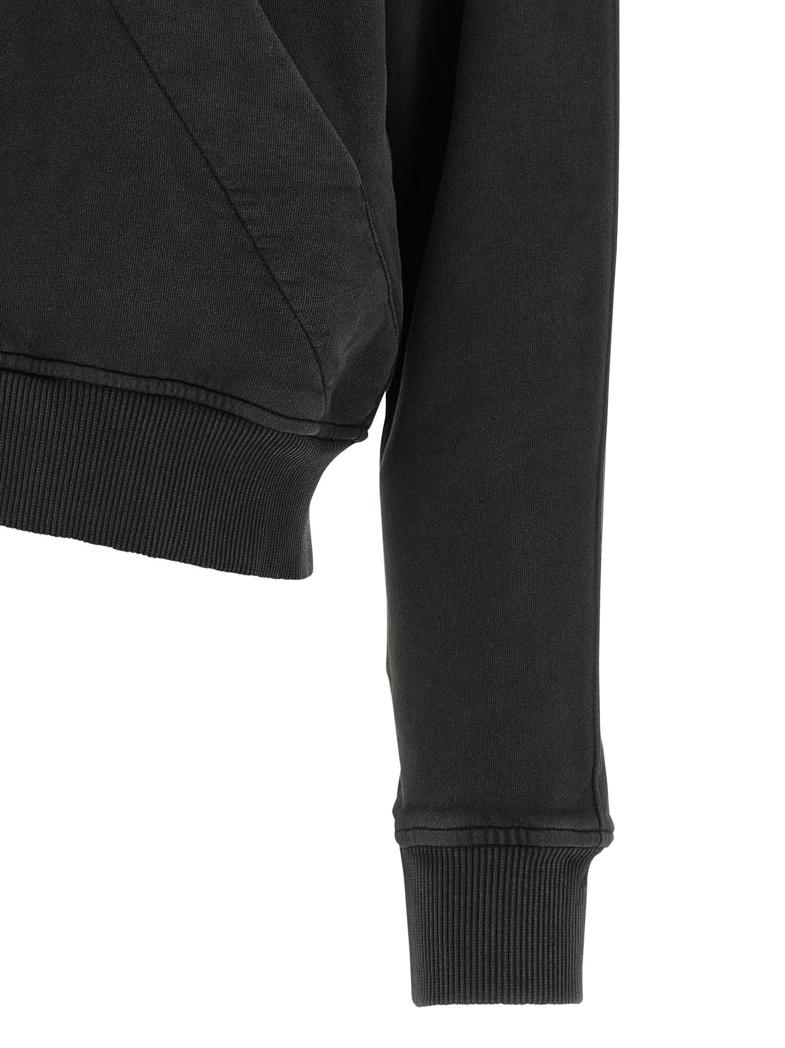Zip Sweatshirt Black - 4