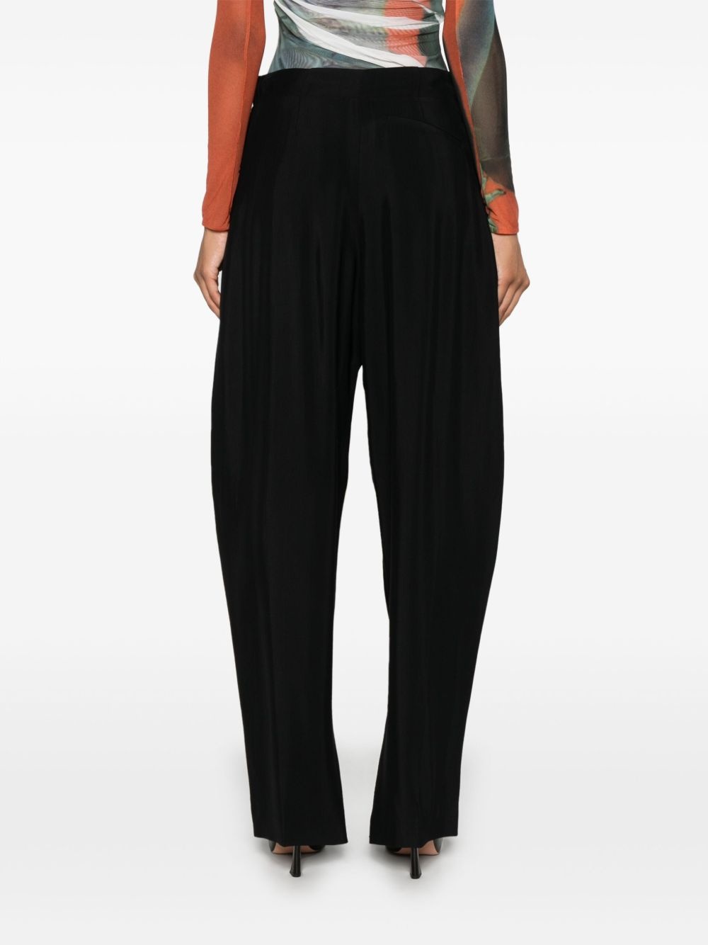 pierced tailored trousers - 4