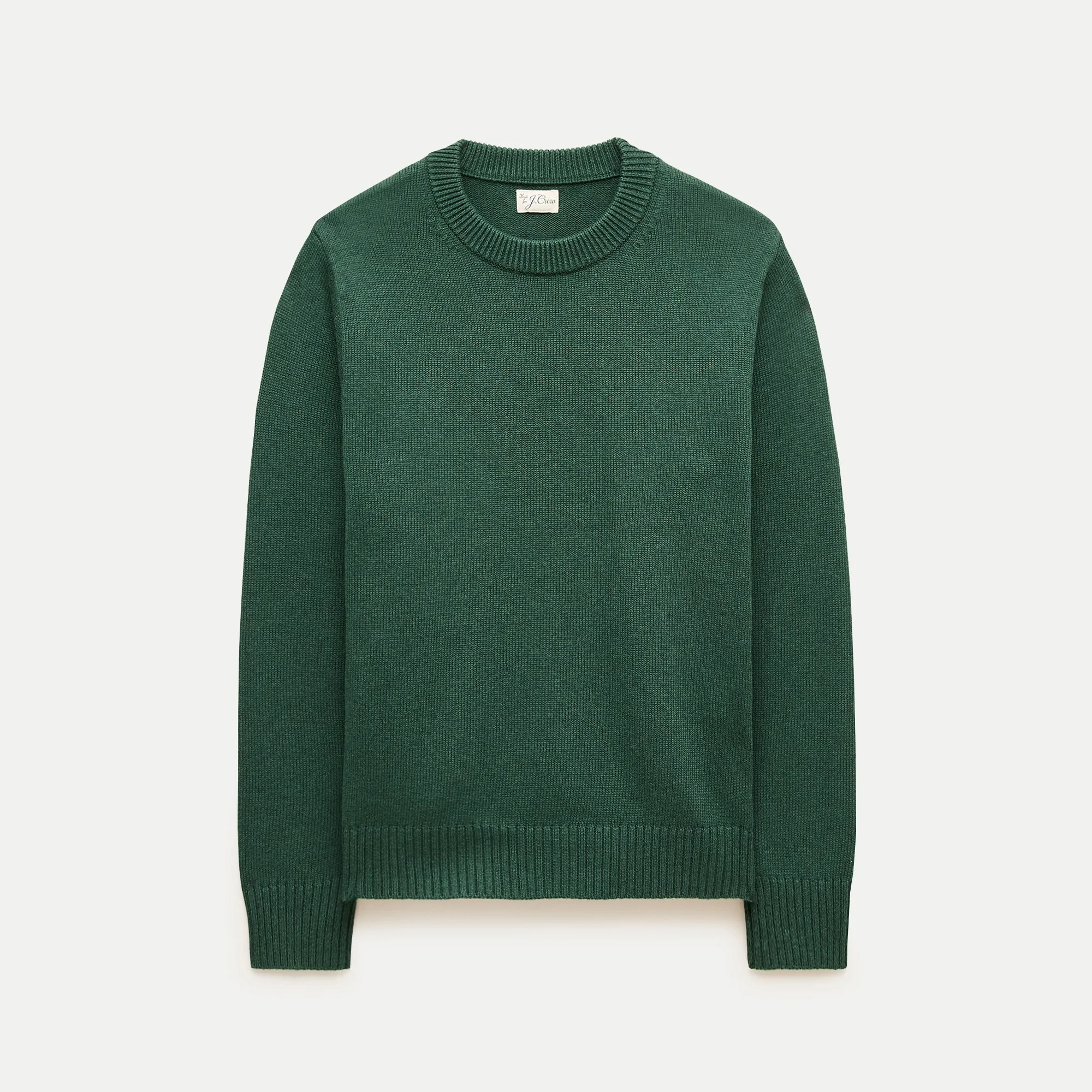 Heritage cotton crewneck sweater - 1
