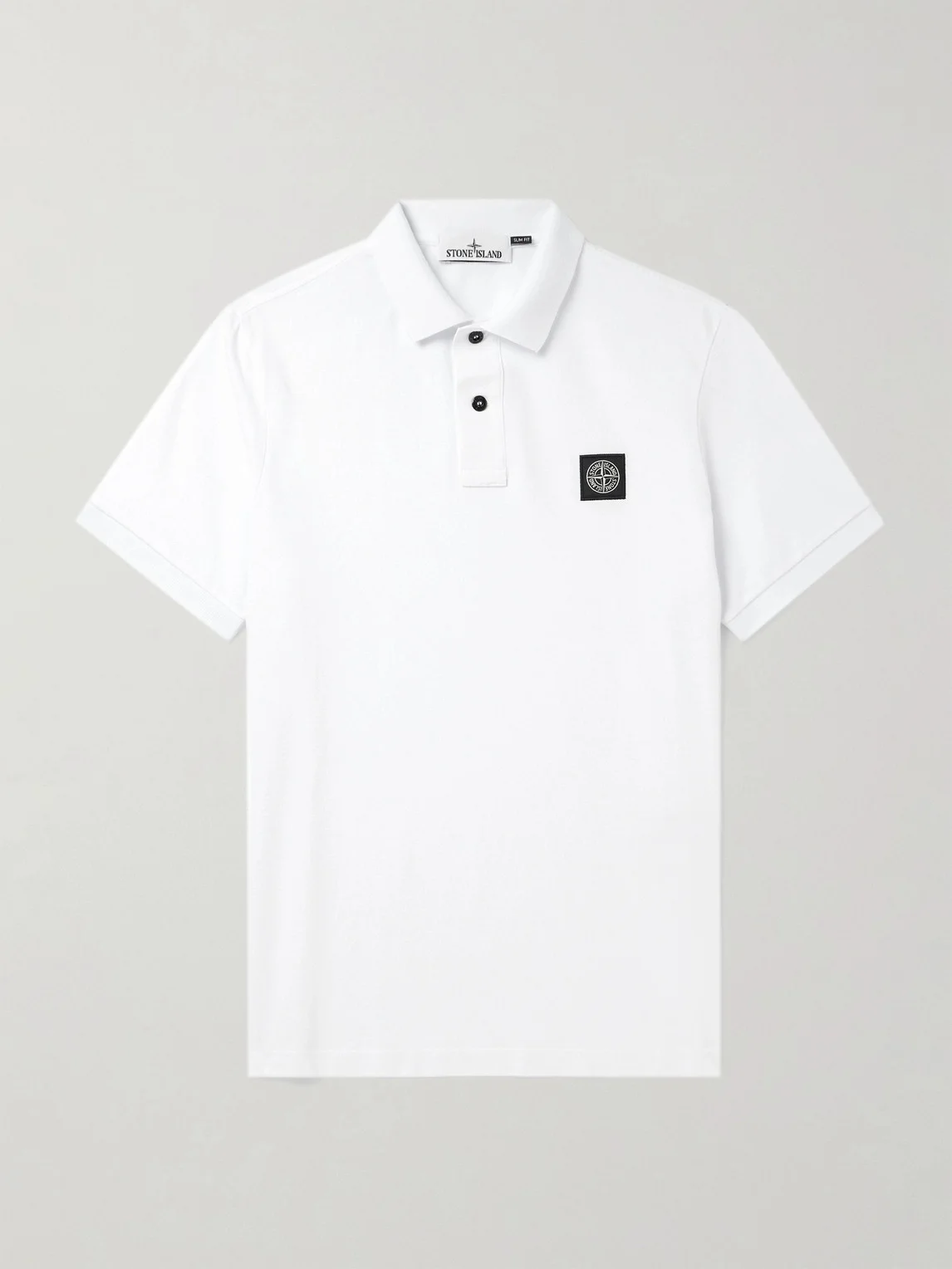 Logo-Appliquéd Cotton-Blend Piqué Polo Shirt - 1