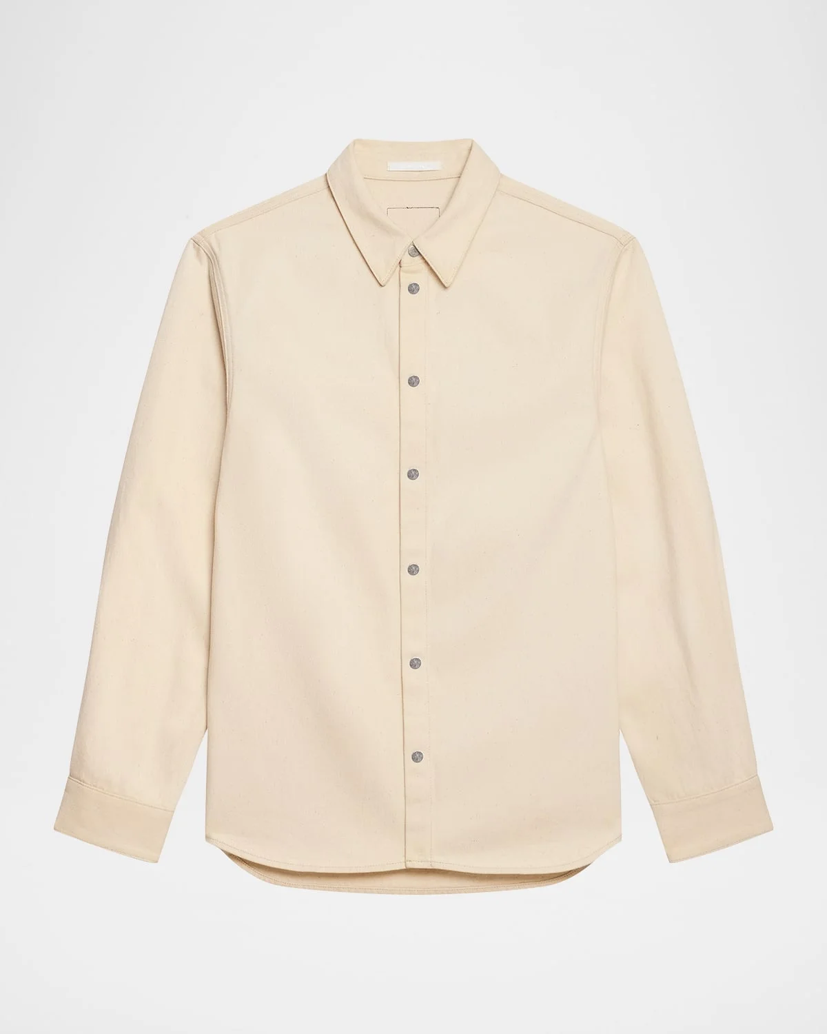 Men's Rinsed Denim Snap-Front Shirt - 1