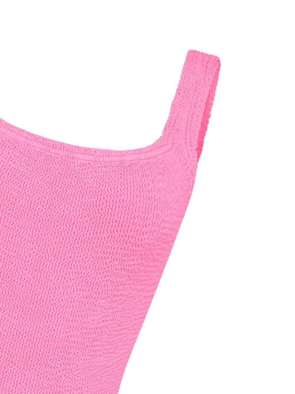 ruched scoop-back swimsuit - 3