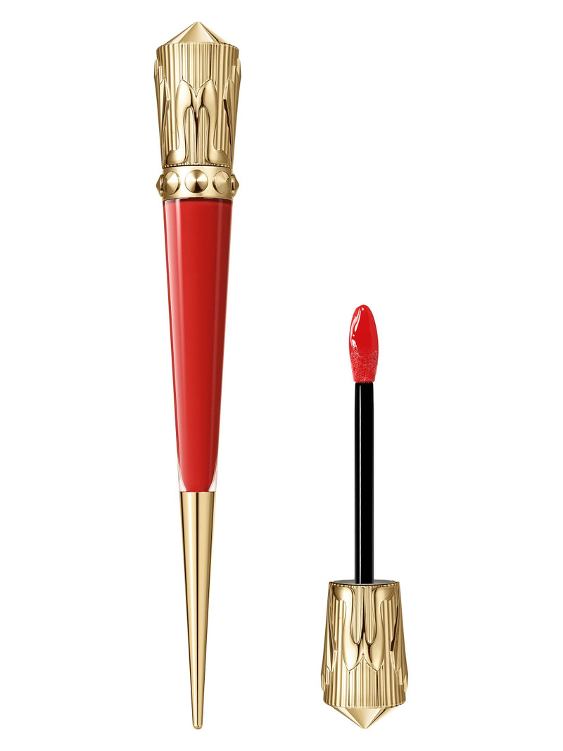Women's Rouge Stiletto Vinyl Gloss - Fire Red 1