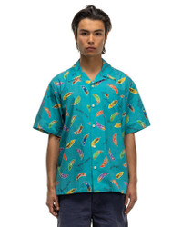 Human Made FEATHER ALOHA SHIRT BLUE | REVERSIBLE