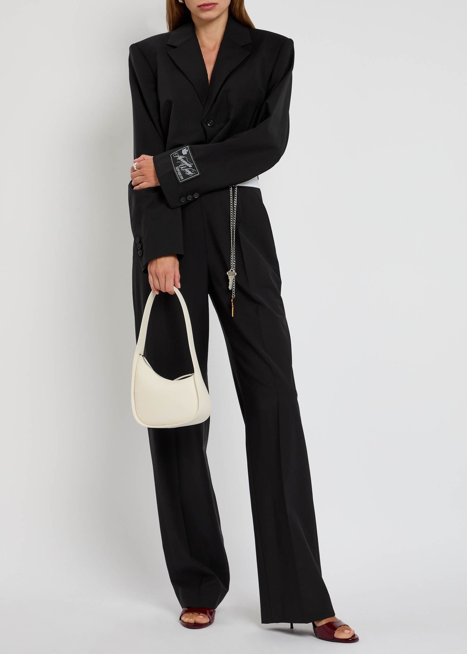 Alexander Wang Straight-leg Wool-blend Trousers - 3