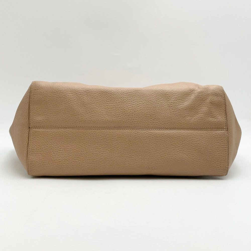 Gucci Beige Leather Swing Shopper Bag - 6