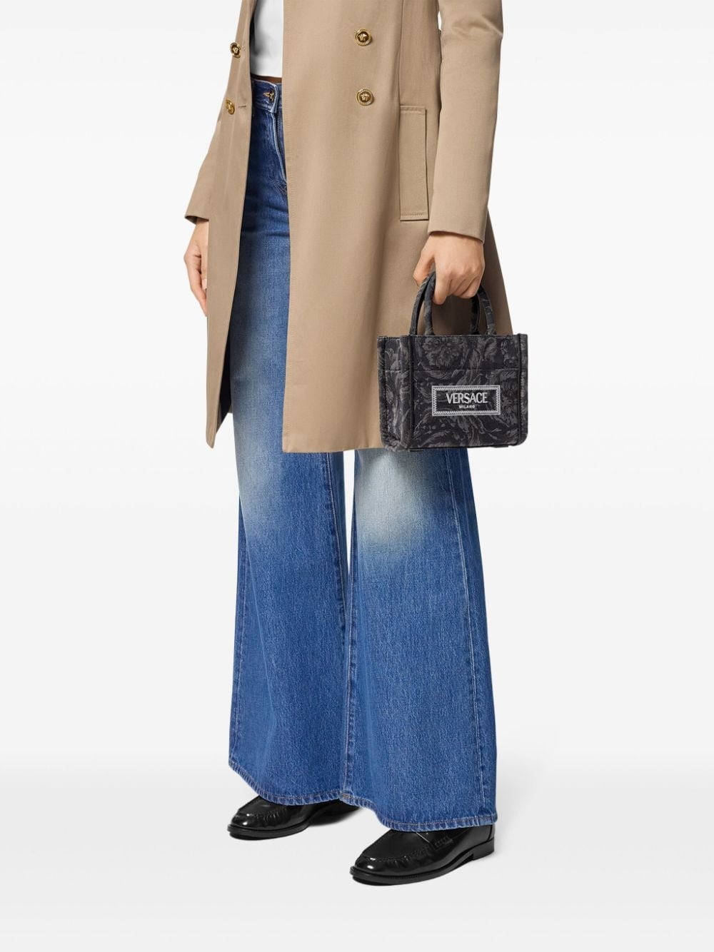 extra small Barocco Athena tote bag - 2