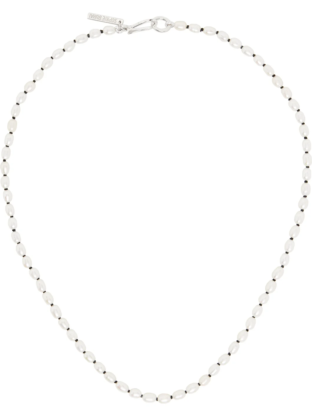 Tiny Pearl Collar Necklace - 1