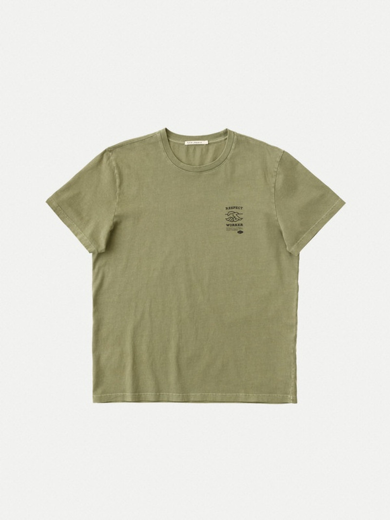 Roy Respect The Worker Faded Green 1