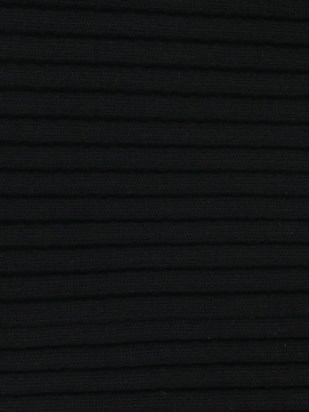 ribbed knit neck warmer - 2