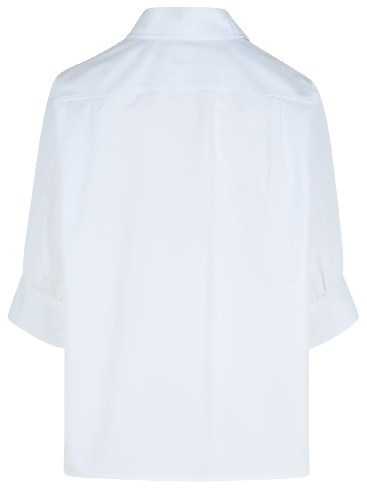 Jil Sander White Cotton Shirt Women - 3