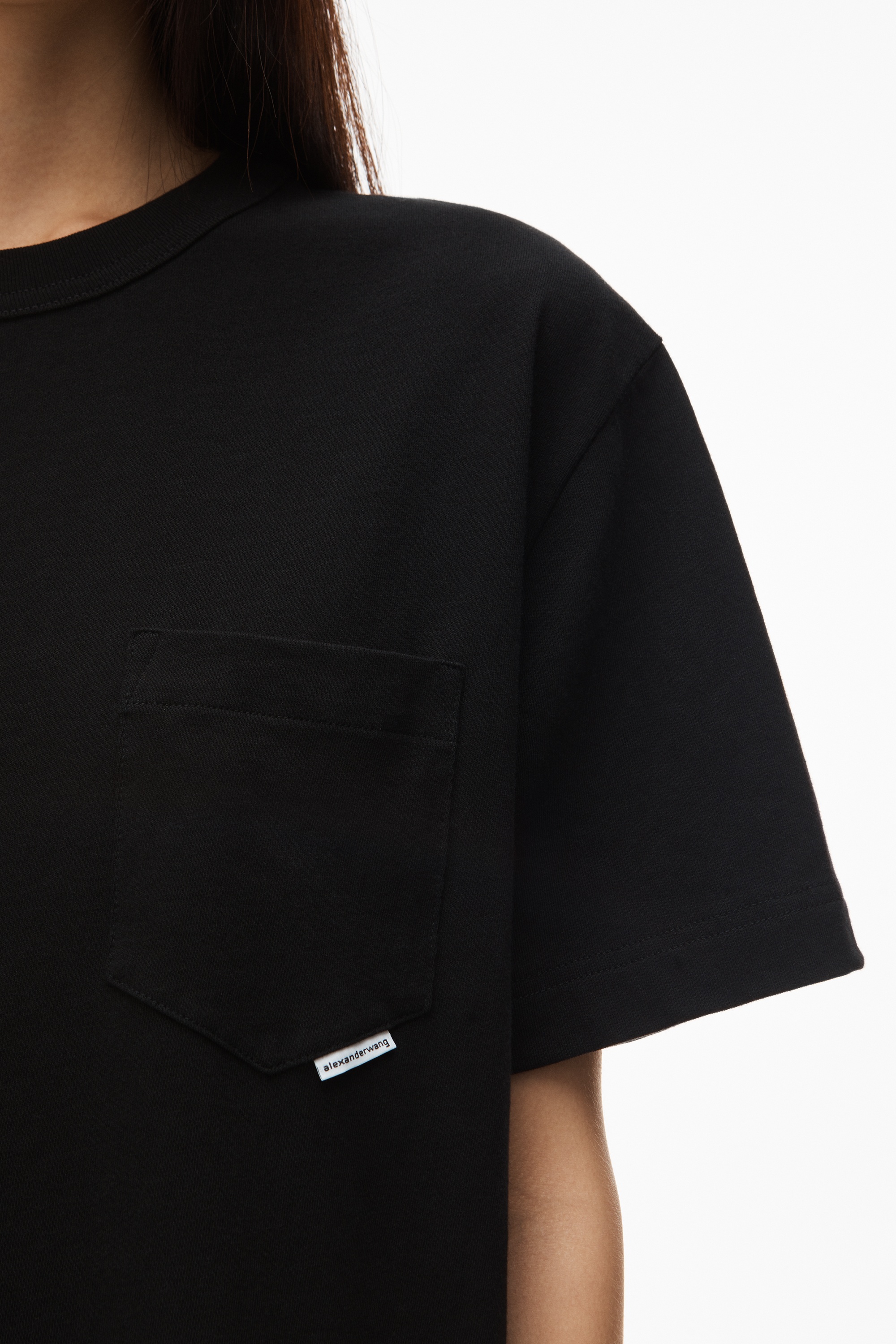 POCKET TEE IN HIGH TWIST JERSEY - 5